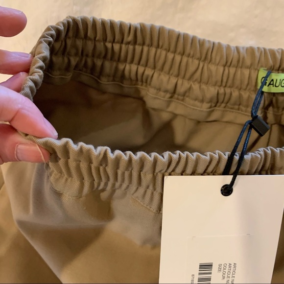 GAUGE81 Durban Wide Leg Pants Trousers Cotton Blend in Camel Color NWT - Picture 9 of 15